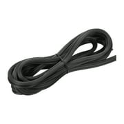 Uxcell 5M/16.4Ft Rubber Window Screen Spline Sealing Strip, 6mm OD Black
