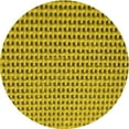 thumbnail image 1 of Ahgly Company Machine Washable Indoor Round Transitional Dark Yellow Green Area Rugs, 3' Round, 1 of 7