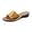 Yellow, variant on Cathalem Women's Solid Slide Sandals Cut Out Flat Sandals Open Toe H Slides Sandals,Black 41