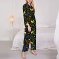 thumbnail image 2 of Bingfone Womens Pajama Sets Game Play Print,Long Sleeve Loungewear Pajamas Set-XX-Large, 2 of 8