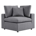 thumbnail image 4 of Commix 5-Piece Sunbrella Outdoor Patio Sectional Sofa-EEI-5588, 4 of 11