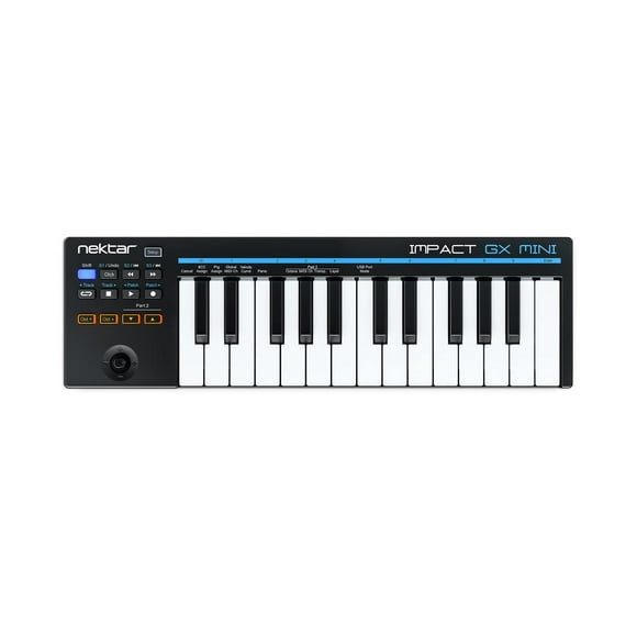 Nektar Impact GX Mini driver MIDI USB, 25 teclas