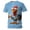 Blue, variant on Mens Graphic T-shirts Short Sleeve Crewneck Tops 3D Silly Animal Character Print Humor Casual Lightweight T Shirts for Man Blue XXL