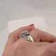 thumbnail image 4 of Anillo de mano de moda femenina Retro Openable Anillo en forma de corazón, 4 of 8