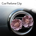 thumbnail image 2 of Clip De Perfume Para Coche Decoración De Flores Ambientador Aire Acondicionado De Automóvil Ventilación Fragancia Sólida Difusor De Olor Accesorios 2 Unids/Set Eigraketly VI009093-00, 2 of 6