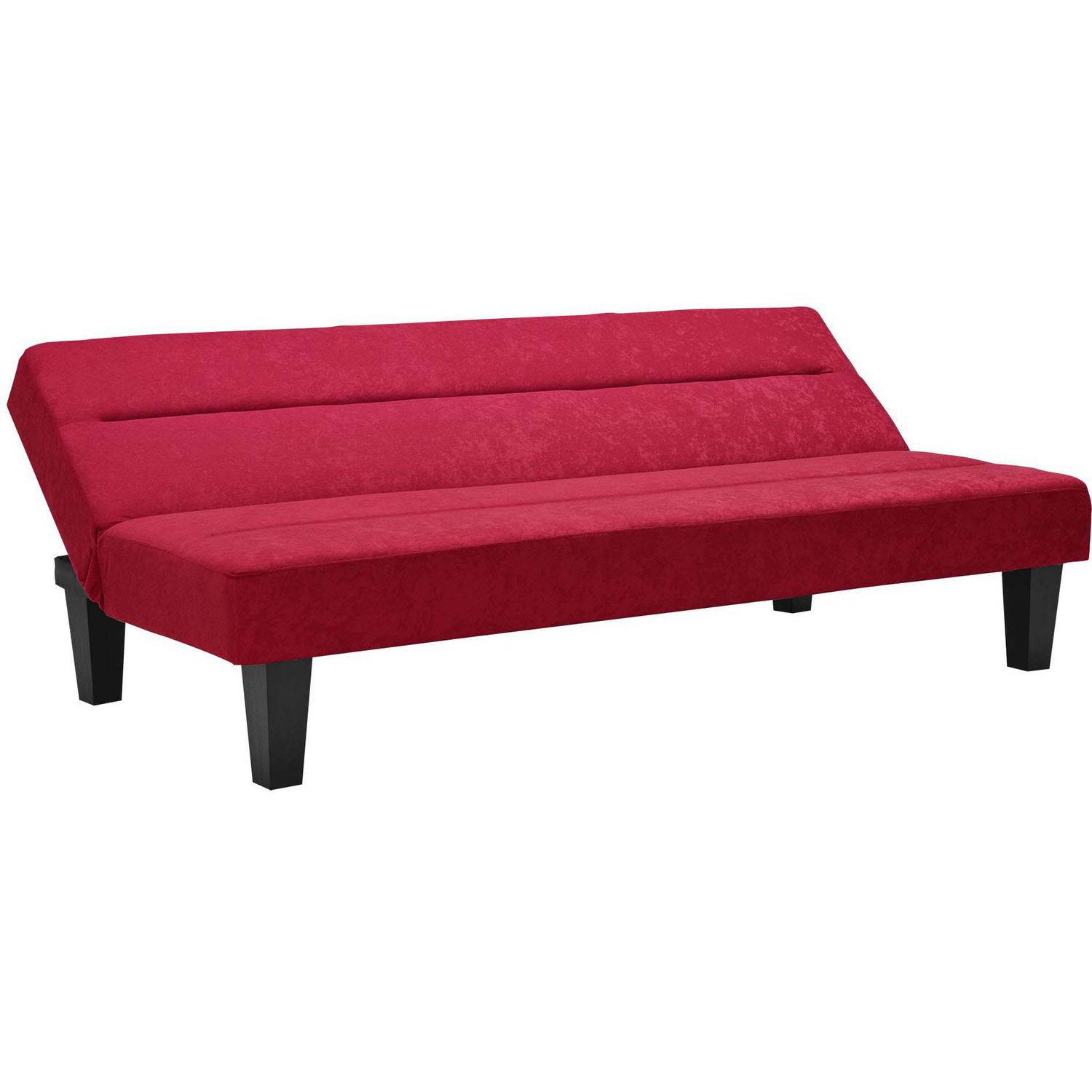 DHP Kebo Futon with Microfiber Cover, Red - image 6 of 13