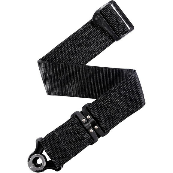 D'Addario Auto Lock Swivel Polypro Guitar Strap | Black