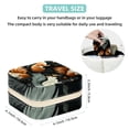 thumbnail image 5 of Squirrel Travel Portable Decorative Box - Square Jewelry Storage and Organizer Box for Rings, Earrings, Necklaces, and Bracelets - Suitable for Girls and Women - Necklace Organizer Box, 5 of 6