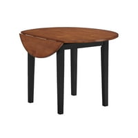 Drop Leaf Dining Tables Product Image Imagio Home Drop Leaf Arlington Dining Table Black And Java
