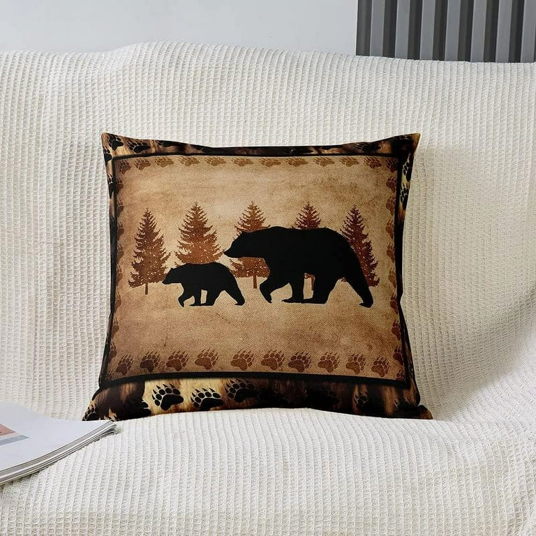 Bear decorative pillow hotsell