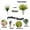 Dark Purple*10, variant on Outdoor Artificial Plants Monkey Grass Bush with Flowers for Hanging Planter Window Garden Patio Porch Pot Decor Realistic Greenery Arrangement No Maintenance , 10 Pcs Artificial Lavender