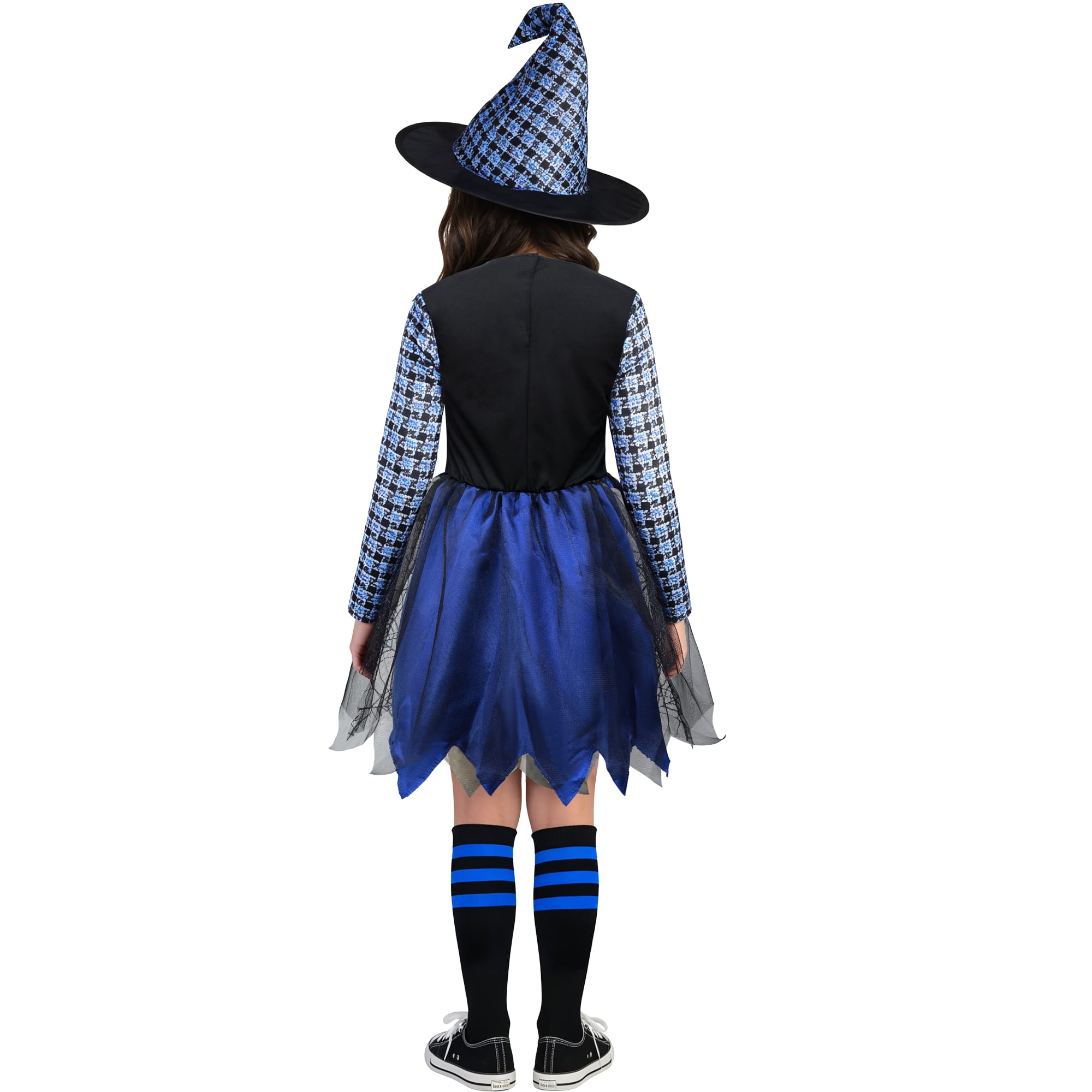 Wicked School Witch Halloween Costume for Children, Girl's Size M (7/8), by Way to Celebrate