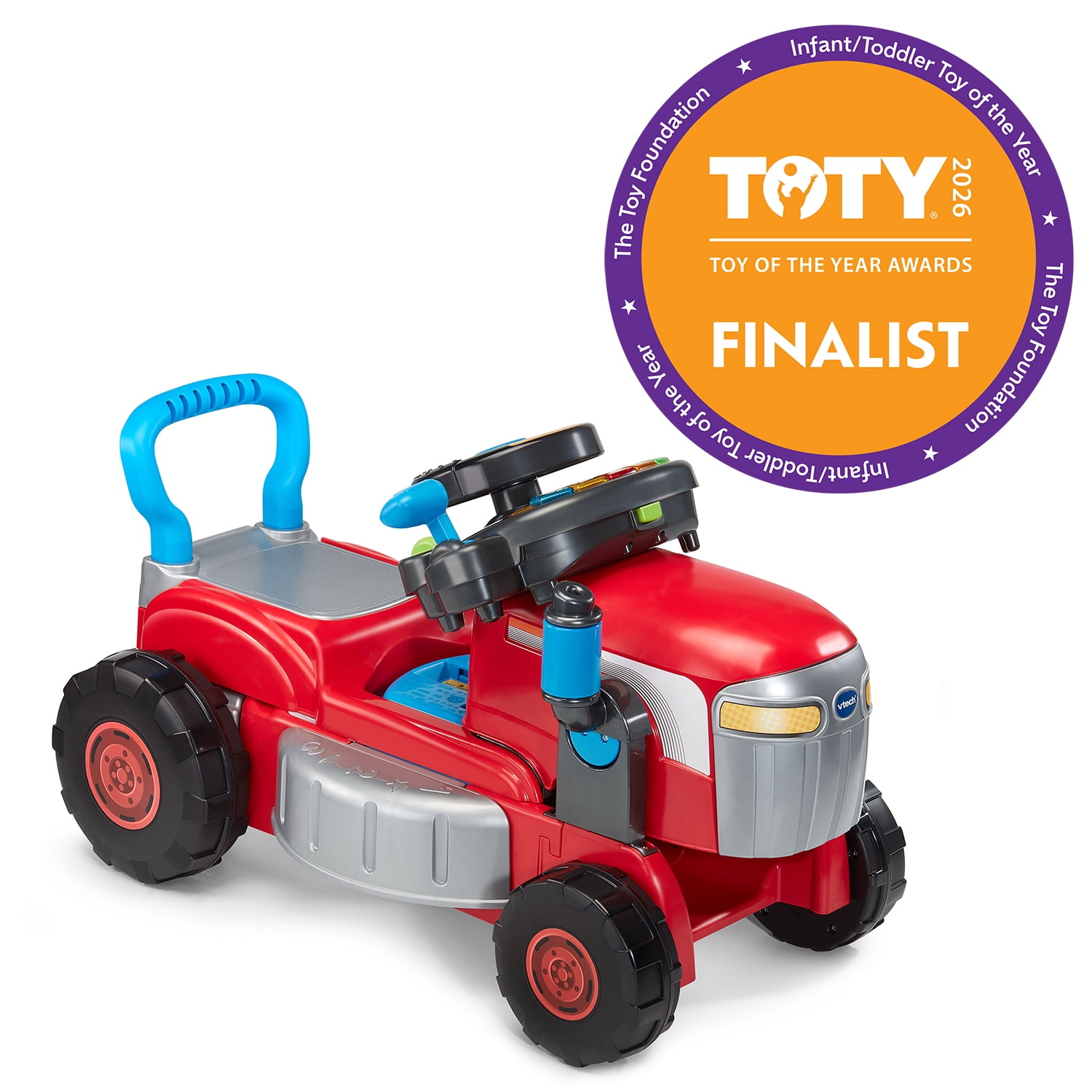 VTech Get Growing Tractor & Mower Ride-On Baby and Toddler Toys