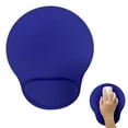 thumbnail image 4 of Gel Wrist Support, Drop-Ahaped Fabric Game Mouse Pad with Ergonomic Cushion, PC Laptop Anti-Slip Mat, 8.27x10 inch, 4 of 5