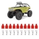 thumbnail image 4 of Clips De Carrocería RC, Accesorios RC Fáciles De Reemplazar Para AXI00001 Para SCX24 AXI90081 Para AXI00002, 4 of 8