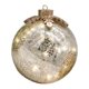 thumbnail image 2 of Bola navideña de cristal con luz LED, decoración navideña, luz de Año Nuevo Blanco, 2 of 9