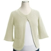 Maternity One-Button Swing Cardigan