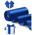 thumbnail image 1 of Cinta decorativa FAKILO satinada 15 cm x 20 m azul, 1 of 6