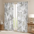 thumbnail image 2 of Castle Fairy Mallard Duck Black Out Curtains,Grey Brown Curtains Pack of 2 (42x63 Each), 2 of 6
