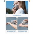 thumbnail image 6 of Mecorevxz Handheld Portable Fan Mini Fan with Refrigeration Digital Display 5 Stepless for Office Supplies(A), 6 of 6