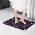thumbnail image 4 of Mystical Halloween Pattern Flannel Non Slip Door Rugs,Washable Door Mats Indoor,Decorative Door Mats,Dirt-Resistant and Absorbent Doormat for Entrance,Bedroom,Kitchen,Bathroom,23.5x16in(60x40cm), 4 of 5
