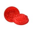 thumbnail image 1 of Inteprter Molde de silicona para flores, galleta, pastel, herramienta para hornear, de aromaterapia reutilizable, molde, utensilios de decoración de Herramientas y accesorios para hornear Rojo Inteprter HA074923-01, 1 of 6