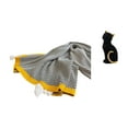 thumbnail image 1 of Manta De Rayas De Granja Con Estatua De Gato, Figura Decorativa De Resina Coleccionable Para Dormitorio, Sofá, Cama, Silla Y Decoración De Sala De Estar., 1 of 8