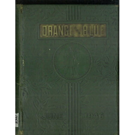 (Custom Reprint) Yearbook: 1946 Union Hill High School - Orange and Blue Yearbook (Union City, NJ)