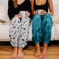 thumbnail image 5 of Lotus and Luna Harem Pants Thai Pants for Women Perfect for Beach & Lounge, Amorgos Harem Pants L/XL, 5 of 7