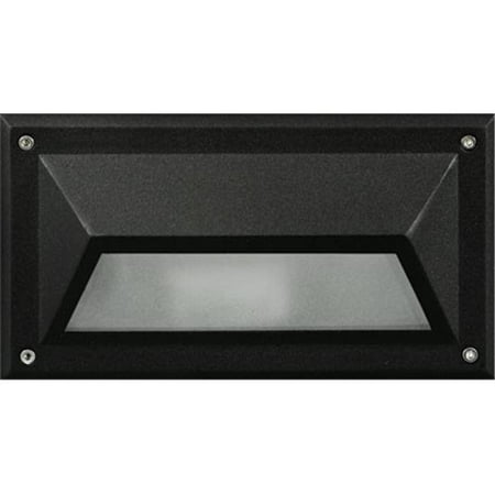 

Dabmar Lighting DSL1092-B Step Light Hooded 12W 60 LED G24 - 120-277V Black