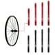thumbnail image 1 of LIXADA Adaptador Qr de 12 mm A 9 mm Bike A Través del Eje del Eje Releración RÁPIDA 142/148 MM Adaptador de Cubo de Rueda Trasera de Bicicleta, 1 of 7