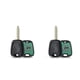thumbnail image 4 of Scienceny Reemplazo de llave de puerta de coche, portátil, 2 botones para mando a distancia de 433Mhz, llaves, reparación de automóviles Reemplazo para HU83 2piezas, 4 of 6