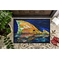 thumbnail image 3 of Carolines Treasures MW1276MAT 18 x 27 in. Flipper Red Fish Indoor or Outdoor Mat, 3 of 4
