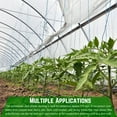 thumbnail image 5 of Farm Plastic Supply - String Reinforced 4 Year UV Resistant 10 mil Clear Greenhouse Plastic Sheeting - 4 Year UV Resistant Polyethylene Greenhouse Film, Hoop House Green House Cover (6' x 100'), 5 of 5