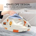 thumbnail image 4 of Yayeee Pillowcase King Size Set of 2 Satin Wrinkle Resistant Envelope Pillow Case, Minimalist Geometric Pattern, 4 of 8