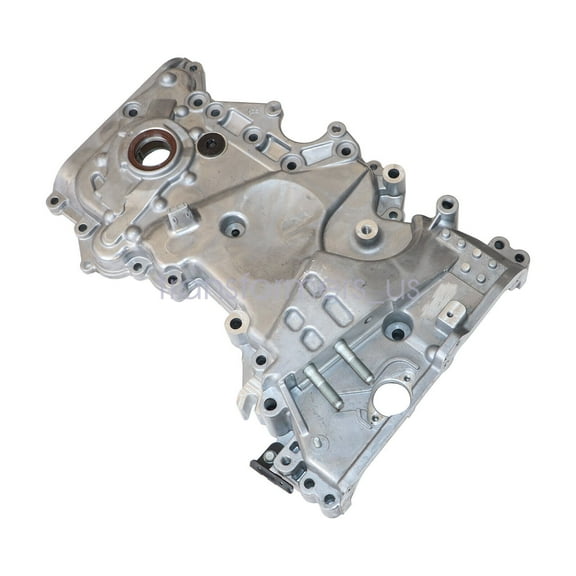 Guwzn Engine Oil Pump Timing Chain Cover Compatible for 2017-2020 Hyundai Elantra 2.0L 21350-2E740
