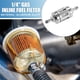 thumbnail image 2 of Filtros de combustible en línea universales de Unique Bargains para gasolina para motores pequeños, bicicletas y ATV en tono plateado, 2 of 6
