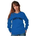 thumbnail image 4 of Funny Anti You Sarcastic Attitude Unisex Plus Fleece Graphic Sweatshirt Brisco Brands 5X, 4 of 5