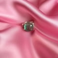thumbnail image 4 of Aquamarine Ring | Sterling Silver Aquamarine Jewelry | Chunky Gemstone Ring | Handmade Gift for Her, Raw Aquamarine Ring, Clear stone ring, 4 of 10