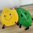 thumbnail image 3 of Leafy Plush Battle For Dream Island, Soft Battle For Dream Island Leafy And Firey Plush Stuffed Animals Leafy Plushie Bfdi Toys, 3 of 4