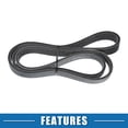 thumbnail image 5 of Unique Bargains Car Serpentine Belt V-Ribbed Belt No.25212-2E820 for Hyundai Elantra 2011-2016, 5 of 6