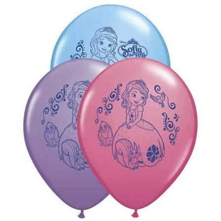 Qualatex 70431 11 in. Sofia The First Latex Balloon