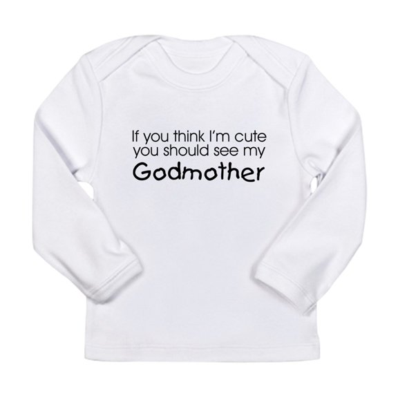 CafePress - Seemygodmother Long Sleeve T Shirt - Long Sleeve Infant T-Shirt