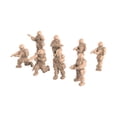 thumbnail image 4 of TISHITA 8Pcs Soldier Figure Models Resin Mini Figures for Sand Table Miniature Scene 2.5cm, 4 of 8