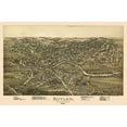 thumbnail image 2 of Moyer 14x11 Black Ornate Wood Framed with Double Matting Museum Art Print Titled - Butler Pennsylvania - Moyer 1896, 2 of 4