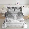 thumbnail image 1 of Erosebridal Winter Snow Bedding Sets Queen with Comforter, Street Duvet Insert, Branch Tree Decor, Reversible 3-Piece, 1 of 7