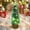 Green-C, variant on HongHeng 11.8" LED Mini Christmas Trees Christmas Decor, Artificial Christmas Mini Bottle Brush Trees Tabletop, Christmas Decoration Trees Xmas Holiday Decor