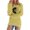 Yellow, variant on Bovemsi Womens Sweaters Casual Solid Long Sleeve Jumper Blouse Fall Sweaters