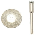 thumbnail image 5 of 40 Piezas 22 mm Disco de Corte Diamantado Herramientas Rotativas Recubiertas de Discos Cortados para Taladro Dremel, 5 of 5