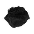 thumbnail image 2 of Peluca corta para hombre, textura natural y esponjosa, transpirable, cómoda y de moda. Peluca de cabello negro real., 2 of 14